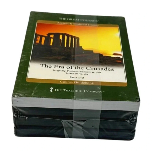 Great Courses Era of the Crusaders Parts 1 2 3 Book & DVDS Medieval History  New - Picture 3 of 8